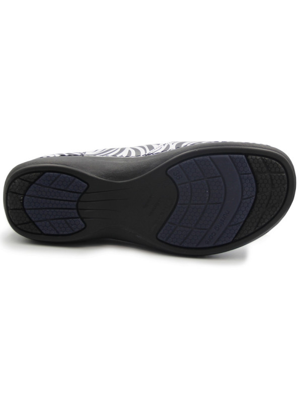 Klapki Damskie Nursing Care Paris wg4f81 Zebra