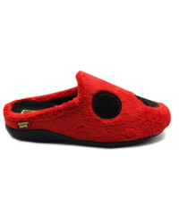 Kapcie Damskie Na Zimę Pluszowe Biedronka Manitu-Home 320103-04