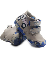 Chłopięce Buty Na Wiosnę Zmieniające Kolor D.D.Step s066-317 Light Grey