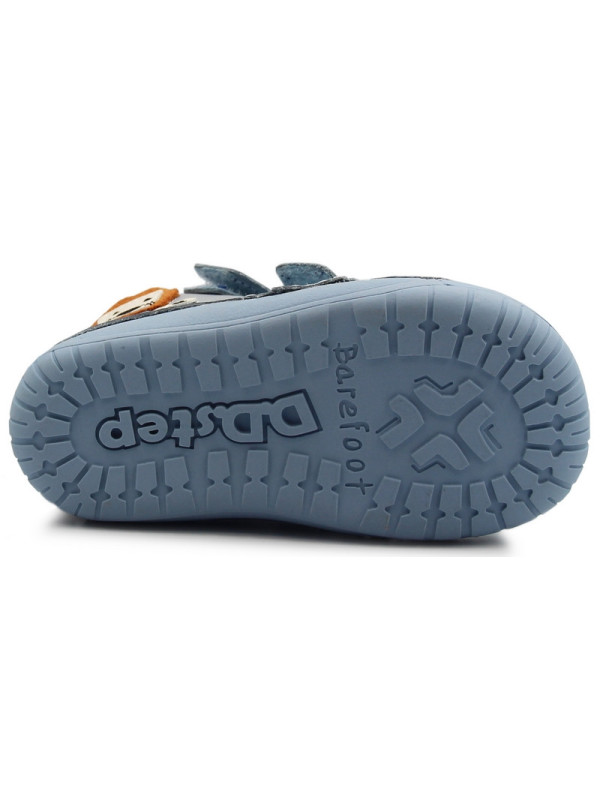 Buty Na Wiosnę Dla Chłopca Barefoot DD STEP s070-381 Sky Blue