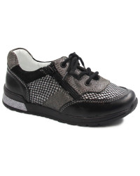 Sportowe półbuty na jesień dla dziewczynki do szkoły BARTEK t-25695/sz/1r7 II Gatunek