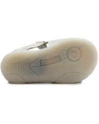 Sandały Dla Dziewczynki Błyszczące Srebrne Primigi 39100022