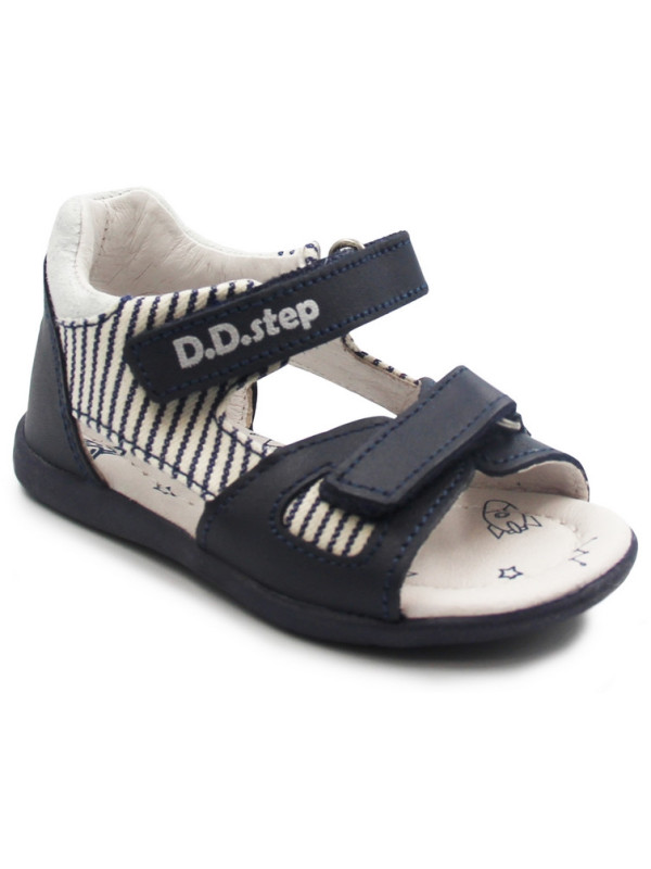 Sandały Dla Chłopca Na Lato DD STEP g075-339 Royal Blue
