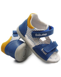 Sandały Dla Chłopca Na Lato DD STEP g075-339a Bermuda Blue
