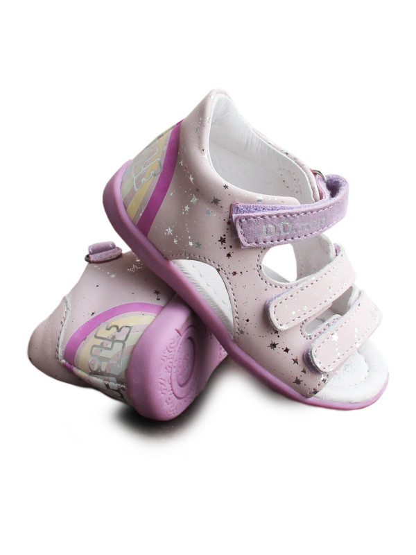 Sandały Dziewczęce zmieniające kolor D.D.Step g075-345 Mauve