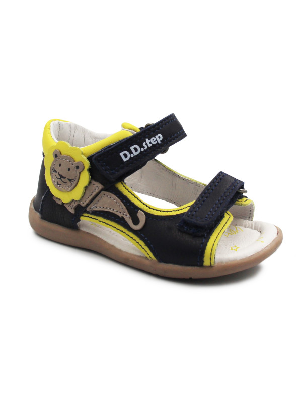 Sandały Dla Chłopca Na Lato Lew D.D.Step g075-357 Royal Blue