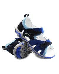 Sandały Chłopięce Na Lato Bartek 16187-007 19187-007 Kobalt Ocean