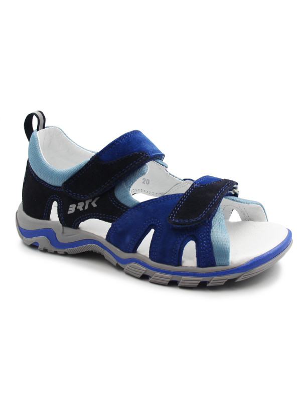 Sandały Chłopięce Na Lato Bartek 16187-007 19187-007 Kobalt Ocean
