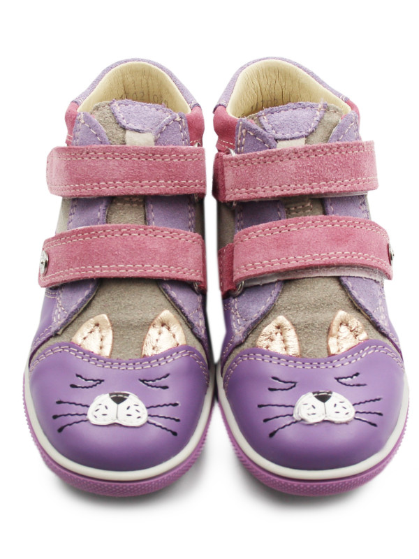 Buty Dla Dziewczynki Na Jesień z Kotkiem Bartek 11702-029