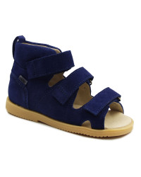 Granatowe Chłopięce Sandały Profilaktyczne Mido 815