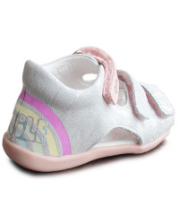 Sandały Dla Dziewczynki Zmieniające Kolor D.D.Step g075-345a White