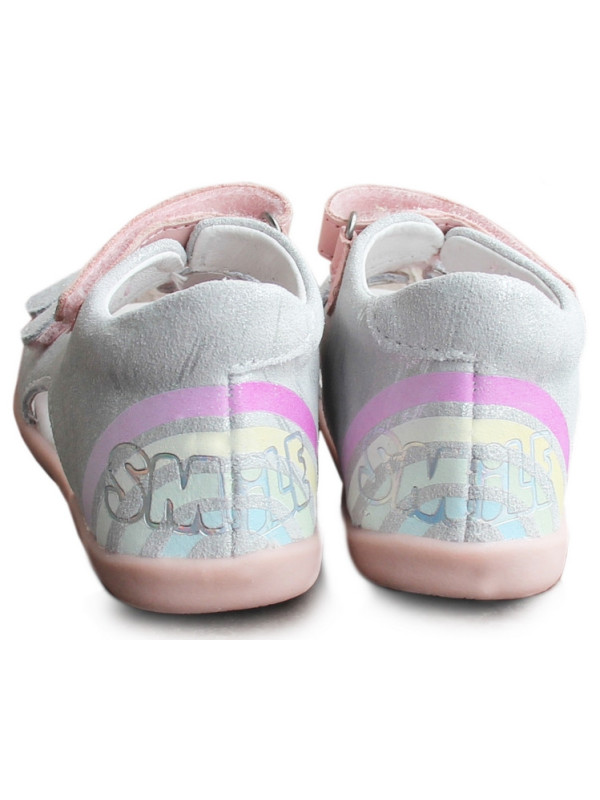 Sandały Dla Dziewczynki Zmieniające Kolor D.D.Step g075-345a White