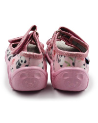 Kapcie dziewczęce Wojtyłko Klaudia Róż Do Przedszkola