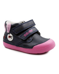 Buty dla Dziewczynki na Jesień z króliczkiem D.D.Step a066-343 Royal Blue