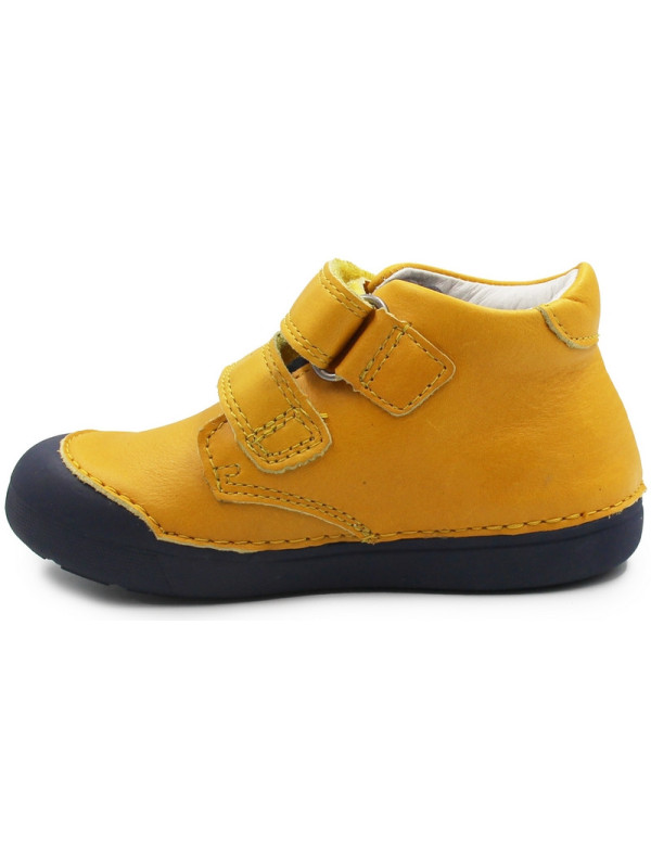 Chłopięce Buty Na Jesień z Autkiem DD STEP s066-396B Yellow