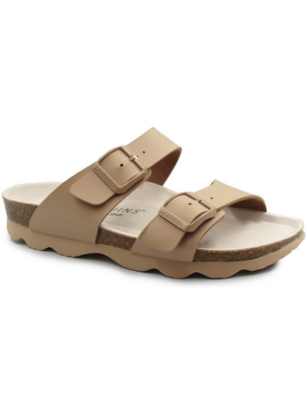 Klapki dla kobiet do pracy na lato Tika Waves Vegan Salmon Genuins