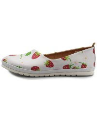 Baleriny do pracy na wiosnę lato damskie Dlastopy 03