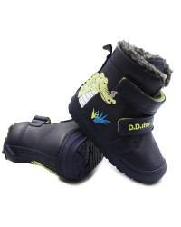 Ocieplane buty zimowe dla chłopca D.D.Step W071-318T krokodyl
