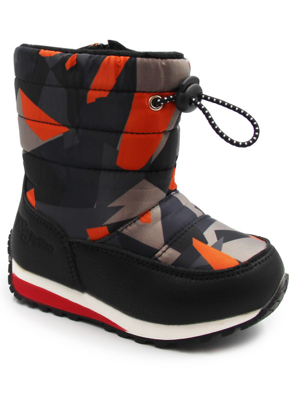 Buty Na Śnieg Dla Chłopca Śniegowce Wojtyłko 4z23033 czarny