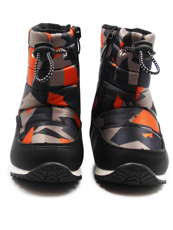 Buty Na Śnieg Dla Chłopca Śniegowce Wojtyłko 4z23033 czarny
