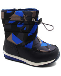 Ocieplane bury na śnieg dla chłopca Wojtyłko 4z23033 granat