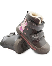 Buty Na Zimę Dla Dziewczynki Ocieplane PONTE DD STEP DA07-3-549