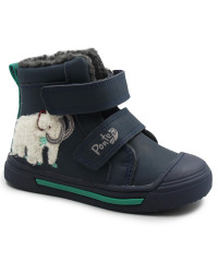 Ocieplane buty dla chłopca na zimę PONTE DA07-3-477