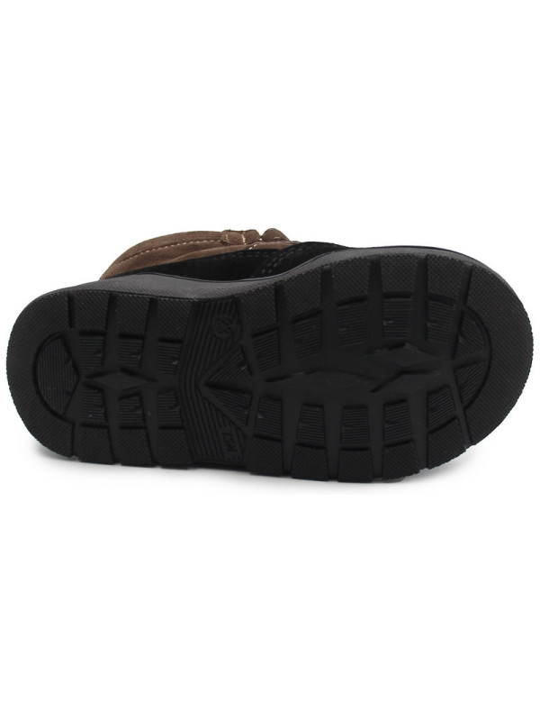 Buty Dla Chłopca Na Jesień Na Rzep Ocieplane Membrana Mido 22-33 32-33 Taupe