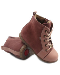 Ocieplane trzewiki dla dziewczynek na jesień zimę Emel EY 1428A