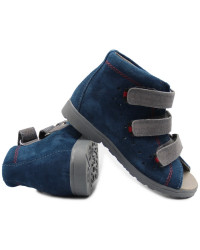 Buty ortopedyczne chłopięce z sztywnym zapiętkiem Dawid 1041 1042 1043