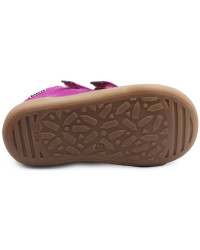 Jesienne Buty Dla Dziewczynki Na Rzep z Elastyczną Podeszwą Barefoot Bartek 11025133