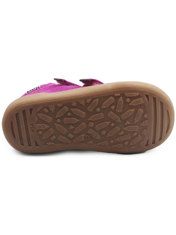 Jesienne Buty Dla Dziewczynki Na Rzep z Elastyczną Podeszwą Barefoot Bartek 11025133