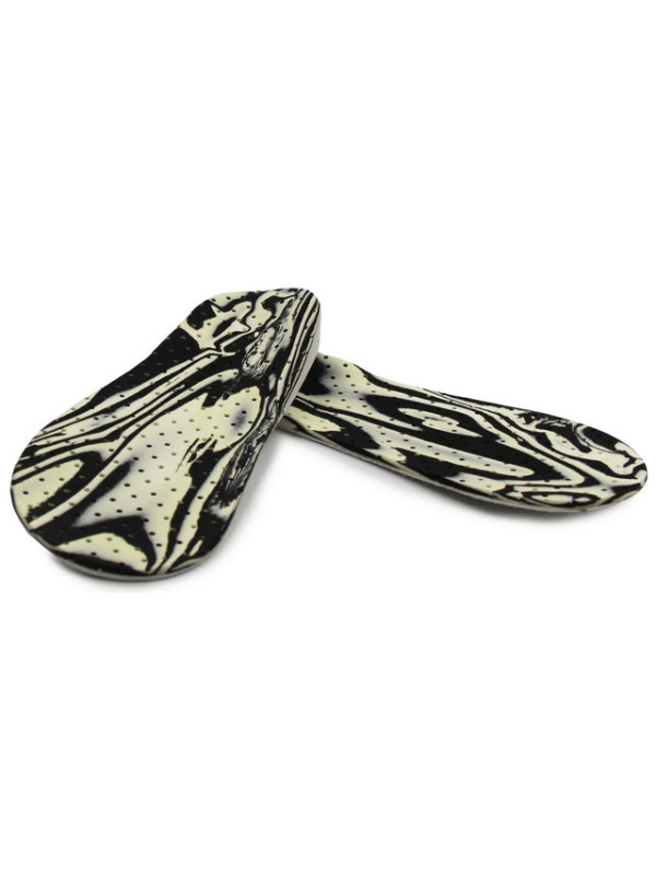 Wkładki supinujące koślawość kolan i pięt Correct S czarno-biały