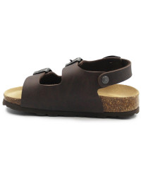 Brązowe Wygodne Sandały Dla Chłopca Genuins Congo Bio Natur Habana II gatunek