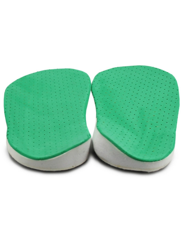 Wkładki ortopedyczne supinujące koślawość pięt i kolan Correct S zielony