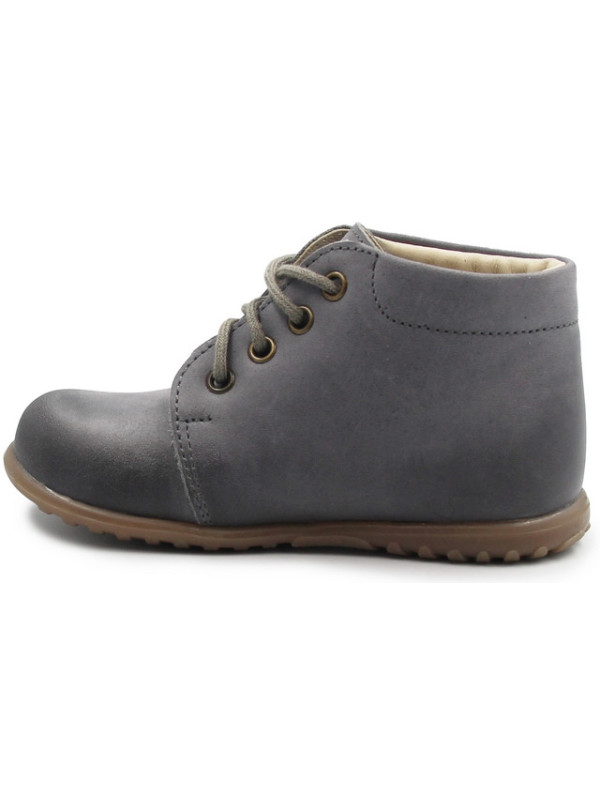 Trzewiki Skórzane Dla Chłopca Na Jesień Sznurowane Emel e 1596-7