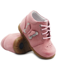Buty Na Wiosnę Dla Dziewczynki Motylek Różowe Ameko a4 Molly Różowy