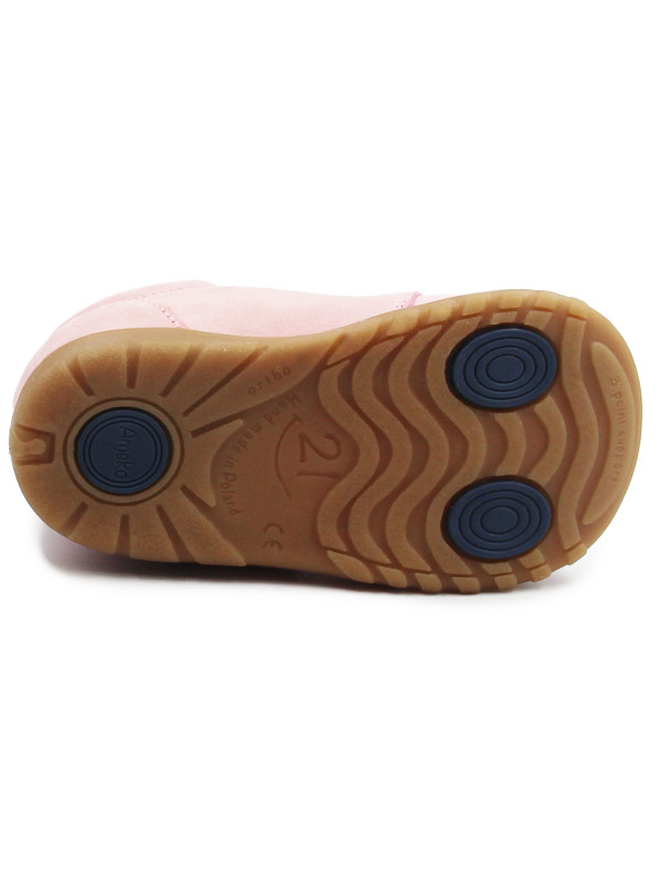 Buty Na Wiosnę Dla Dziewczynki Motylek Różowe Ameko a4 Molly Różowy