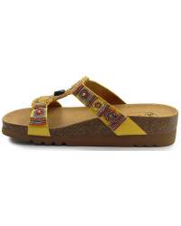 Eleganckie Klapki Damskie Scholl New Bogota Wedge Med mf266071067