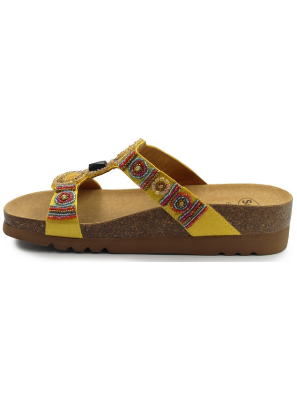 Eleganckie Klapki Damskie Scholl New Bogota Wedge Med mf266071067