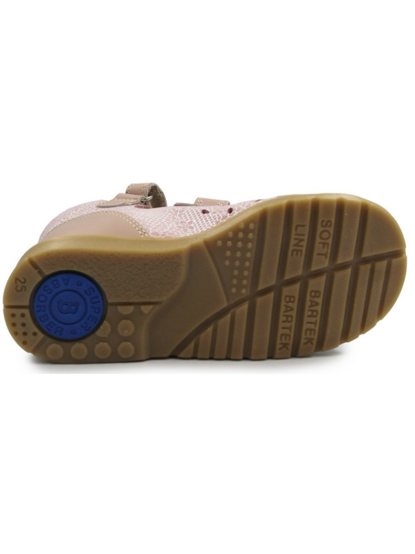 Różowe sandałki kapcie zmienne do przedszkola dla dziewczynek Bartek 81803-020