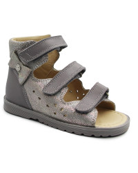 Profilaktyczne Kapcie Dla Dziewczynki Szare Do Przedszkola Bartek 81803-021