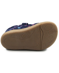 Półbuty Wiosenne dla dziewczynek w serduszka Mido 180-280 Jeans Hearts