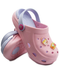 Piankowe Klapki Basenowe Dla Dziewczynki Na Lato Kroksy DD STEP J091-41700DM