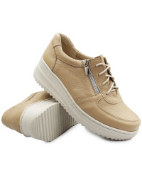 Buty Damskie Na Jesień Eleganckie Helios 419 Beż