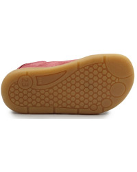 Buty Dla Dziewczynki Na Wiosnę Na Rzep Barefoot Ameko Dash-Coral