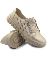 Eleganckie Buty Damskie Na Jesień Helios 422 złoty