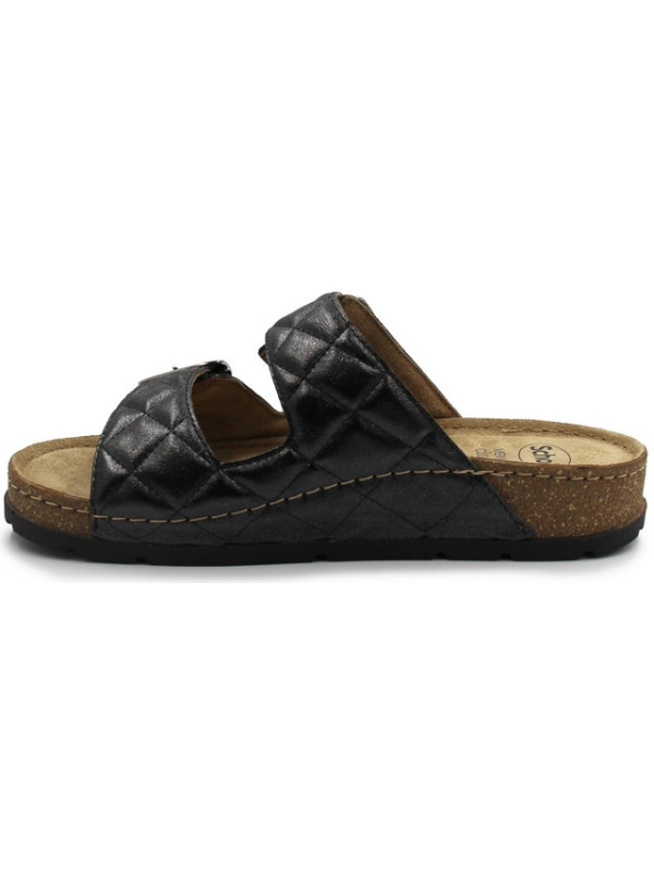 Klapki damskie na lato do pracy Scholl bora 2 straps med MF312661004