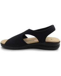 Letnie Buty Dla Seniora Sanital Flex eximp 8024.17 nero