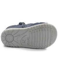 Eleganckie Sandały Dla Dziewczynek Na Rzepy Z Kokardką Emel e 2090b